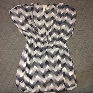 Chevron Swim Coverup